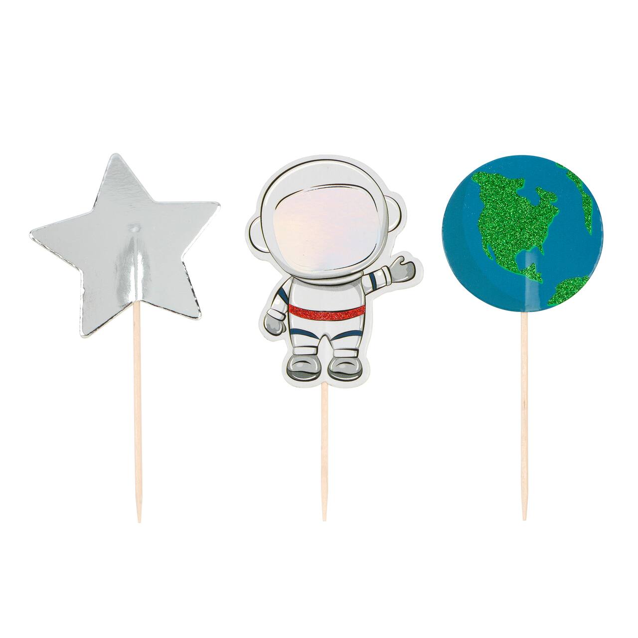 Outer Space Cupcake Toppers, 12ct. by Celebrate It®